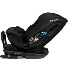 Автокрісло Lionelo Bastiaan RWF i-Size Black Carbon